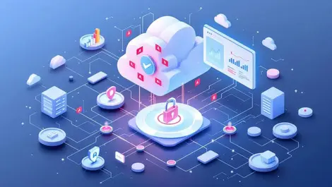 Isometric cloud security alerts to calm monitoring dashboard network